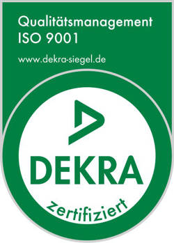 DEKRA zertifiziert ISO 9001